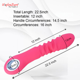 Product dimensions: 22.5-inch length, 12-inch insertable, 16-inch girth